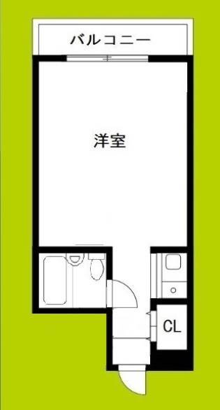 ユーロハイツ天神橋 間取り