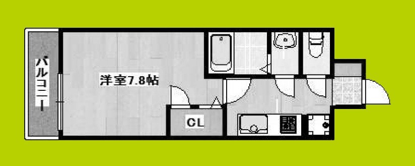 AXIS天神ノ森 間取り