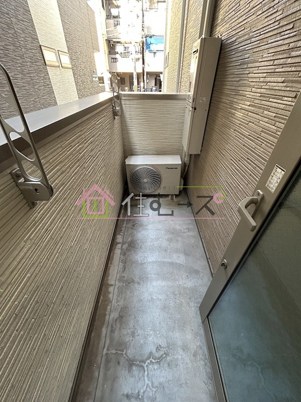 ソレイユ聖天下Ｃ ベランダ