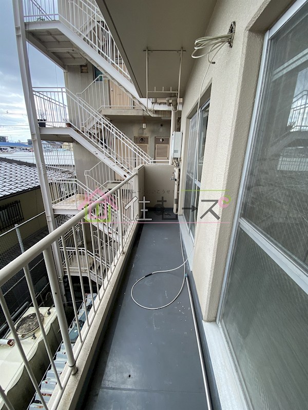 WESTヒルズ平野 ベランダ