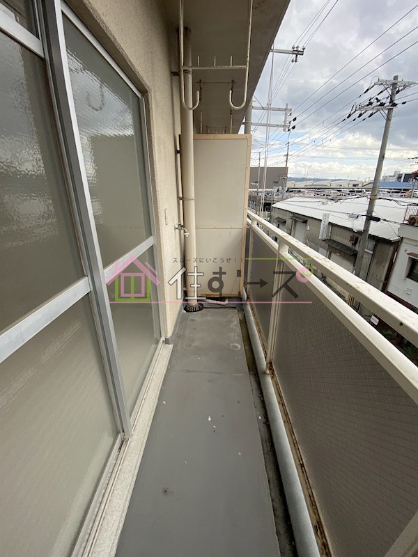 WESTヒルズ平野 ベランダ