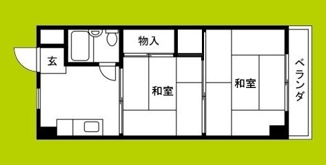 WESTヒルズ平野 間取り