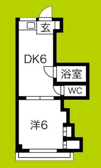 ル・クレアK 間取り