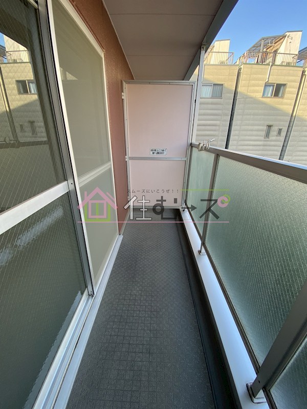 スクアドラー ベランダ