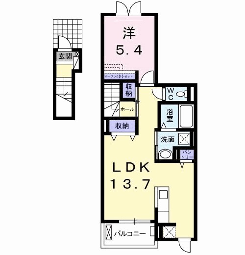 プレジール 間取り
