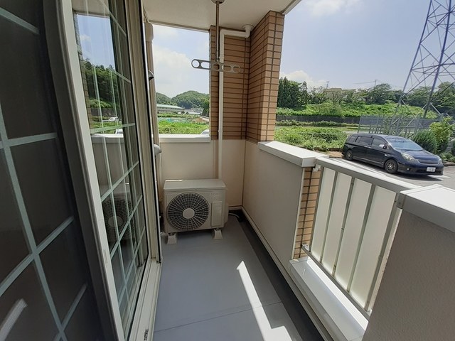 ファミールほたるⅠ ベランダ