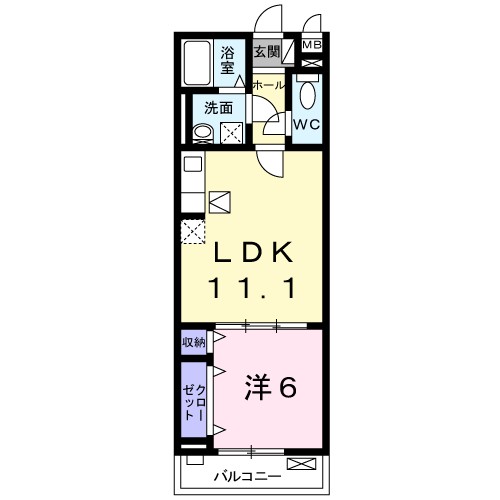 ヴィラ　カルム 間取り