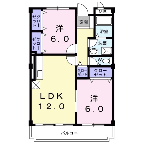 フリーダム中村 間取り