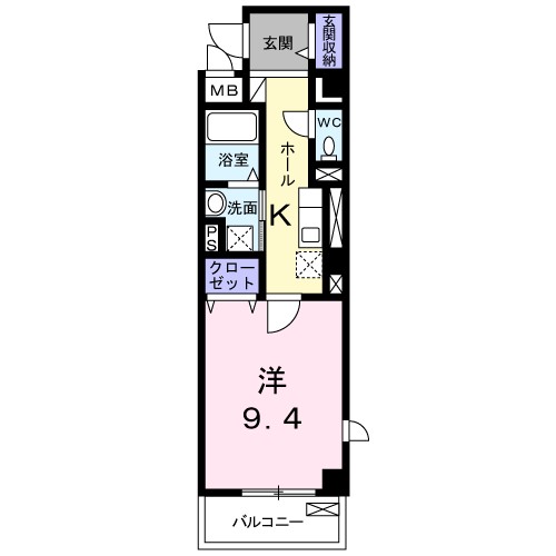 ラ　ヴィータ西梅田 間取り