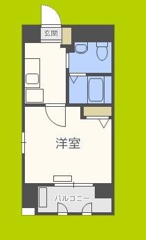 レオンコンフォート難波西 間取り