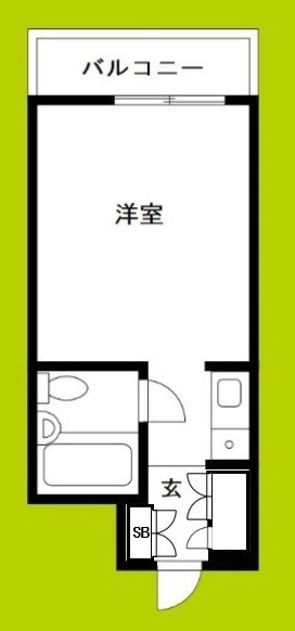 朝日プラザ天王寺パサージュ 間取り