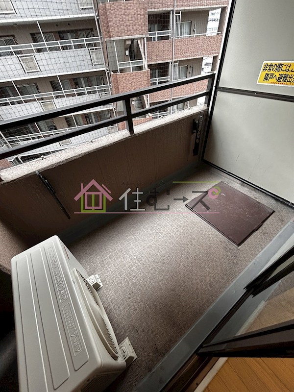 朝日プラザ天王寺パサージュ ベランダ