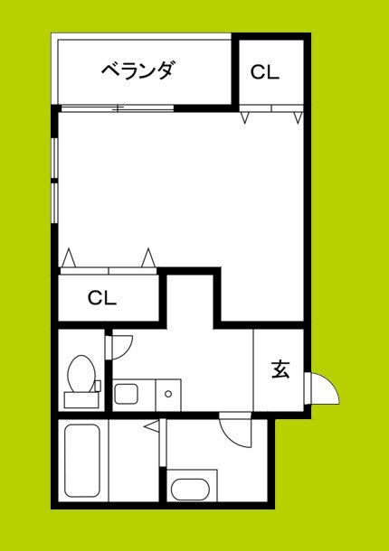 フジパレス桑津 間取り