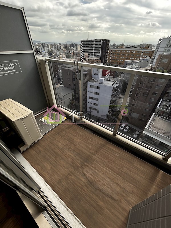 アクアプレイス天王寺Ⅱ  ベランダ