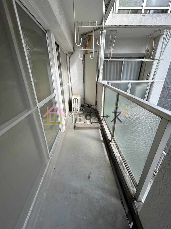 ドムール大倉 ベランダ