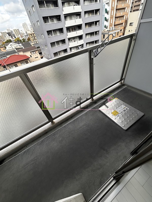 エグゼ天王寺Ⅱ  ベランダ