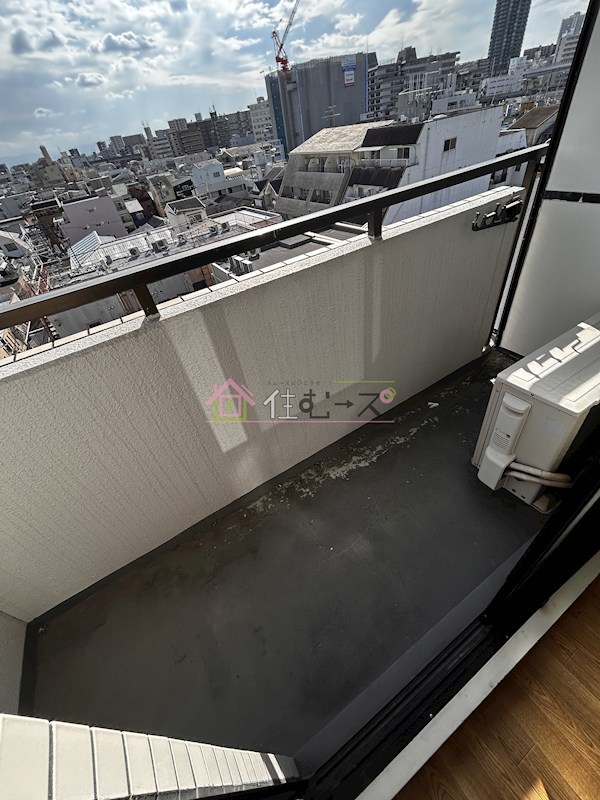 クリスタ天王寺 ベランダ