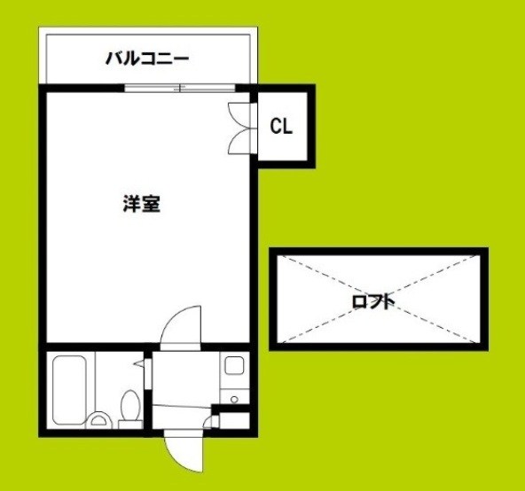 キャンパスコート東住吉  間取り