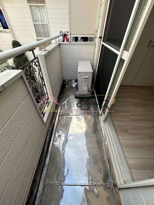 キャンパスコート東住吉  ベランダ