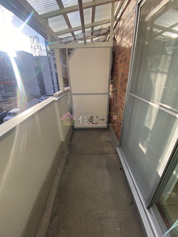 村井マンション ベランダ