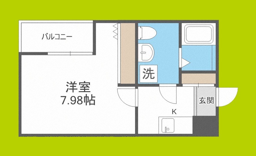 ブライト東住吉 間取り