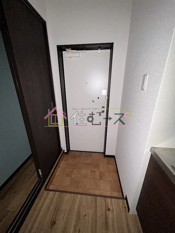 ブライト東住吉 玄関