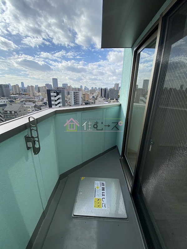 みおつくし京橋 ベランダ