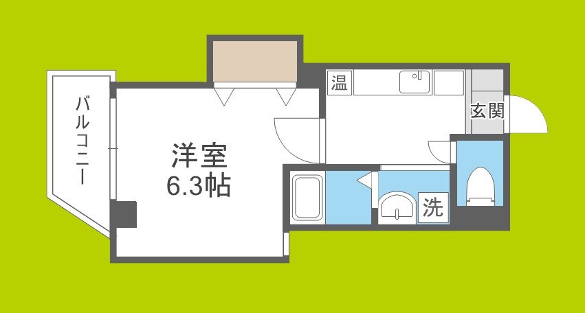 みおつくし京橋 間取り