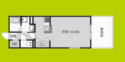 フラット桃ヶ池 間取り