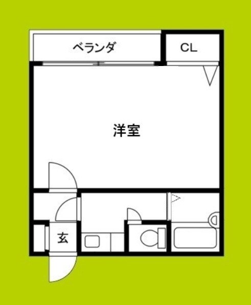 フレグランス阿倍野 間取り