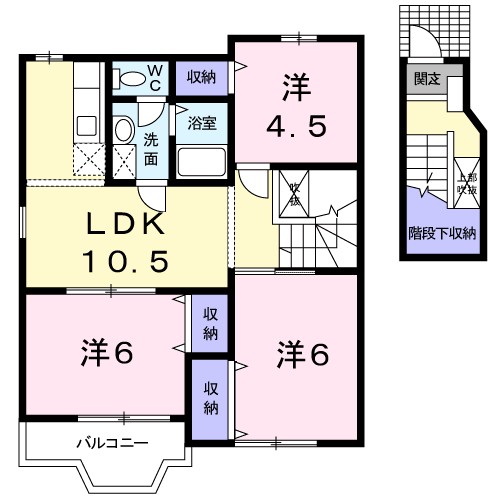 プレ・アーカソニー南館 間取り