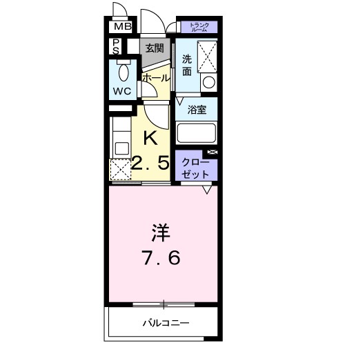 セトル壱番館 間取り