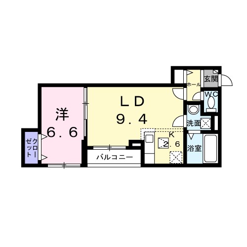 エスポワール立葉 間取り