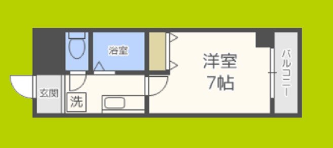 グランディール阪南町Ⅱ番館 間取り