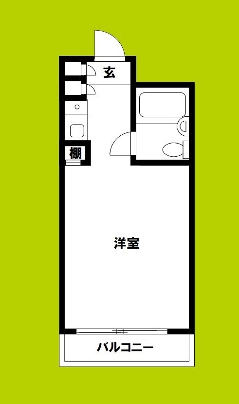 シティホームズ針中野P1 間取り