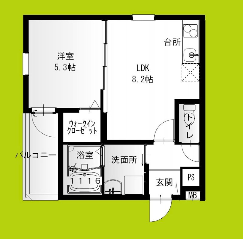 フジパレス十三イースト 間取り