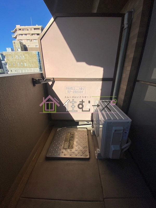 ユニーブル靭公園 ベランダ