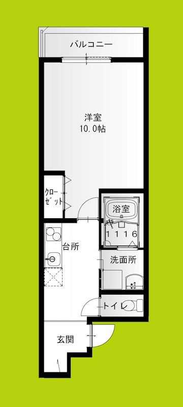 フジパレス十三ウエスト 間取り