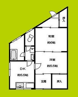 旭区貸家 間取り