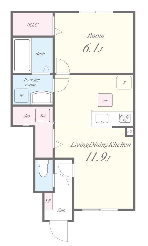 プレベール小路東 キッチン