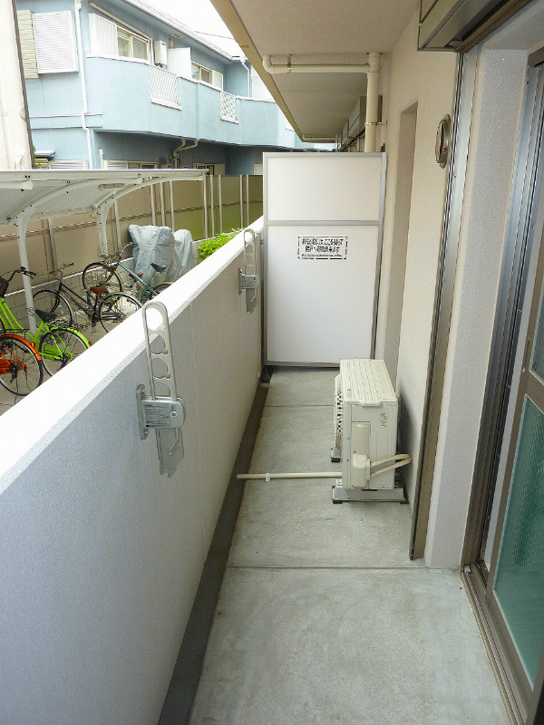 ベルクレール豊中 ベランダ