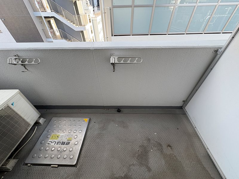 ロイヤルレジデンス北梅田 ベランダ