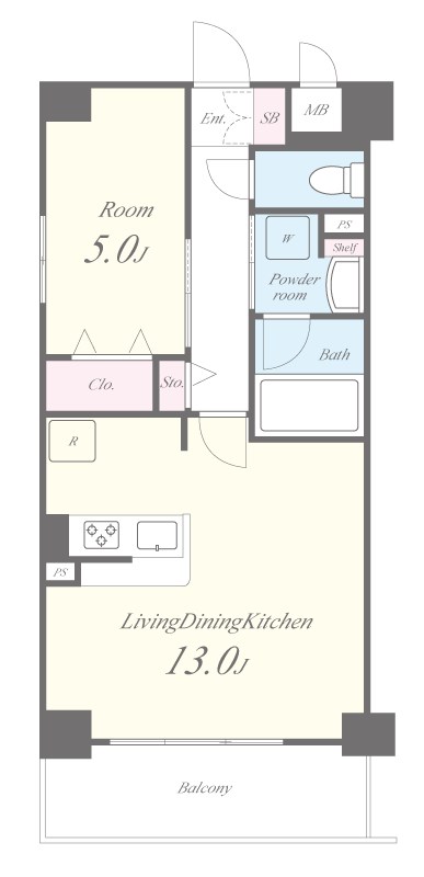 LIBRE(リーブル) 間取り