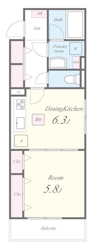 リプライネ中楠 間取り