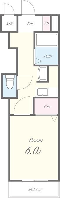 ポレール新石切 間取り