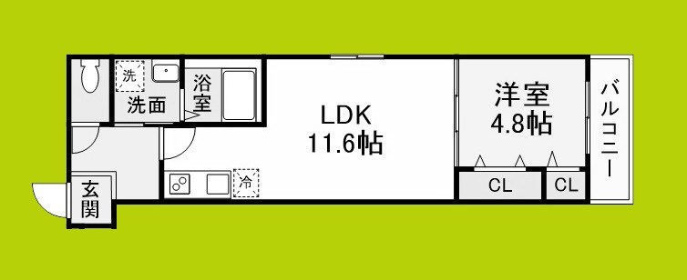 フジパレス長原ノース 間取り