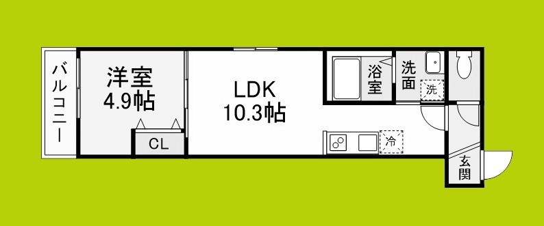 フジパレス長原ノース 間取り