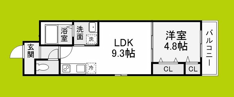 フジパレス長原ノース 間取り