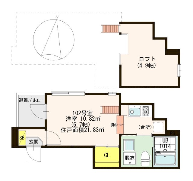 エクラシオール 間取り