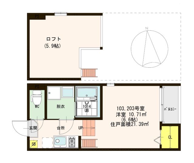 グランシエロ関目高殿 間取り